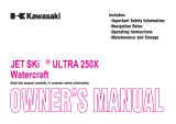 Kawasaki ULTRA 250X Owner's manual