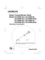 Hitachi CG 27EBD Series Handling Instructions Manual