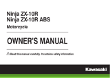 Kawasaki Ninja ZX-10R ABS 2014 Owner's manual