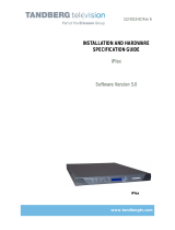 Ericsson TANDBERG Television iPlex N20001 Installation guide