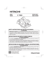 Hitachi C 7SB2 User manual