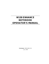 MiTAC Getac W130 User manual
