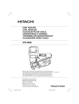 Hitachi VH650 - Fencing Nailer, Full Head User manual