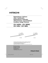 Hitachi CH14DL User manual