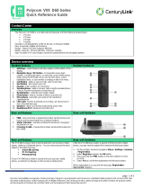 Polycom VVX D60 Quick Reference Manual