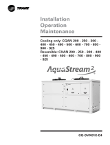 Trane AquaStream2 CXAN 900 Installation Operation & Maintenance
