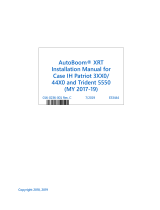 Raven AutoBoom XRT Case IH Patriot 44 0 Series Installation guide