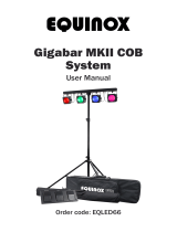 Equinox Systems Gigabar MKII COB User manual
