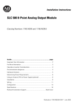 Rockwell Automation Allen-Bradley SLC 500 Installation Instructions Manual