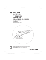 Hitachi PDA-100K Handling Instructions Manual