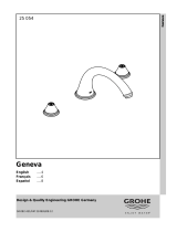 GROHE Geneva 25 054 User manual