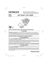 Hitachi CM75EBP User manual