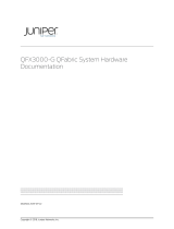 Juniper QFX3000-G QFabric Hardware Guide