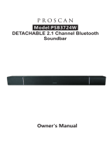 ProScan PSB3724W Owner's manual