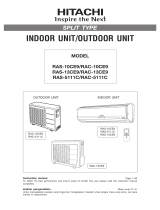 Hitachi RAS-10CE9 User manual