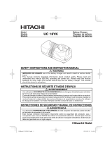 Hitachi UC 18YK User manual