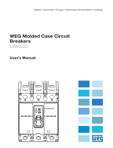 WEG Molded Case Circuit Breakers UBW225 User manual