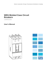 WEG Molded Case Circuit Breakers UBW250 User manual