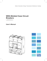 WEG Molded Case Circuit Breakers UBW600 User manual