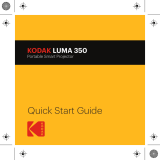 Kodak LUMA 350 Quick start guide