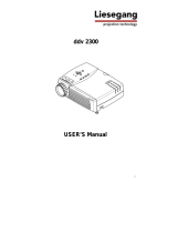 Liesegang ddv 2300 User manual