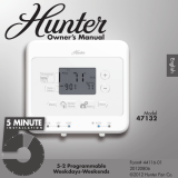 Hunter Fan 47132 Owner's manual