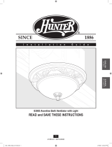 Hunter Fan 83003 Owner's manual