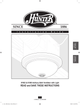 Hunter Fan 81005 Owner's manual