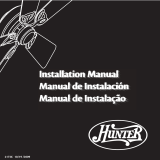 Hunter Fan 41736 User manual