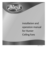 Hunter Fan 21403 Owner's manual