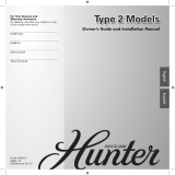 Hunter Fan 23592 Owner's manual