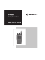 Motorola PR860 Basic Service Manual