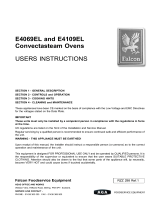 Falcon Convectasteam E4109EL User Instructions