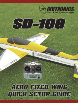 AIRTRONICS SD-10G Aero Quick Setup Manual