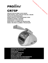 Proline CR75P Operating instructions