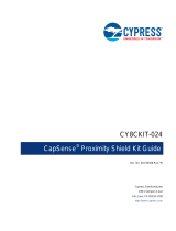Cypress Semiconductor CapSense CY8CKIT-024 User manual