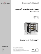 Alto-Shaam Vector VMC-F4E User manual