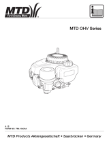 MTD OHV Series Original Operating Instructions
