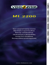 VDO Dayton MI 2200 Owner's manual