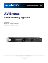 VADDIO AV Bridge Installation and User Manual