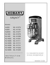 Hobart HL800C User manual