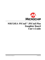 Microchip Technology MRF24XA PICtail Plus User manual