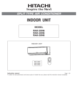 Hitachi RAK-50N6 User manual