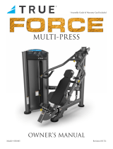 True Fitness SD1005 Multipress User manual