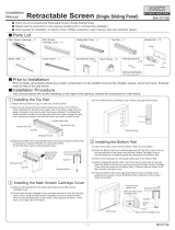 Seiki SCREEN SYSTEMS MX-0710E Installation guide