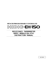 Hitachi HIDIC EH-150 User manual