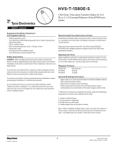 Tyco Electronics Raychem HVS-T-1582E-S User manual