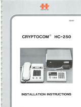 Crypto CRYPTOCOM HC-250 Installation Instructions Manual