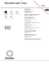 Scholtes TIP 744 DD L Operating Instructions Manual