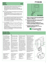 Comelit Simplebus FT/SB/06 Quick start guide